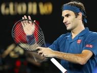 Roger Federer at the Australian Open